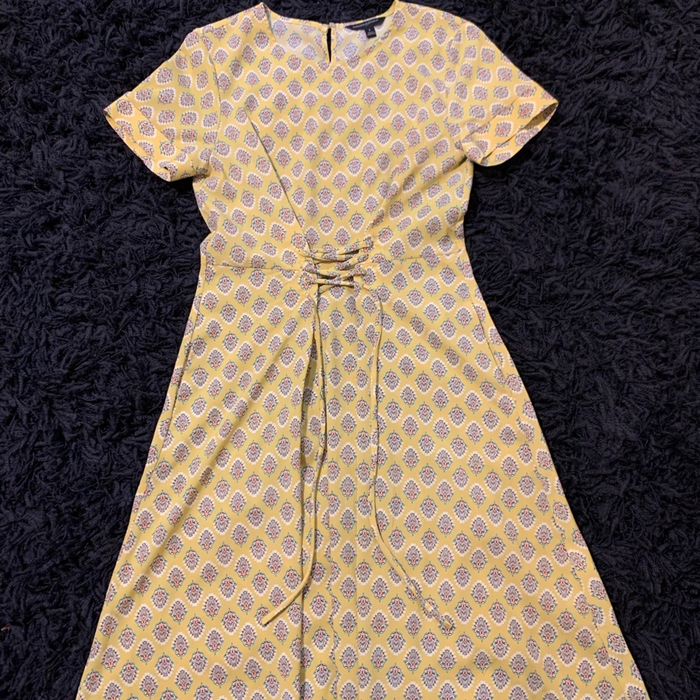 Banana Republic A-Line Lemon Dress